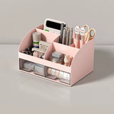 Desk Drawer Storage Box Stackable Dustproof Office Supplies Student Desk Organizer Stationery Holder Office Supplies