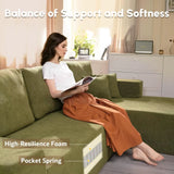 L-Shaped Sectional Couches for Living Rooms: Comfortable Chaise and Deep Seating, Ready to Use Modular Sofas