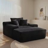 67 Inch Chair, Cloud Comfy Couches Sofa Beds, Chaise Lounge Reading Chairs for Bedroom with Double Armrests