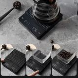 Electronic Coffee Scale Waterproof Pad LED Display High Quality USB Timing Professional Home Coffee Accessories Gift 3Kg/0.1G