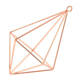 Iron Geometric Macrame Pot Pocket Wall Boho Courtyard Home Decor Gardening Green Plant Hanging Stand Air Plant Holder Home Decor