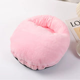 Portable 5V/2A USB Power Electric Foot Warmer under Desk Heating Pad Winter Warming Plush Flannel Leg Thermostat Heater